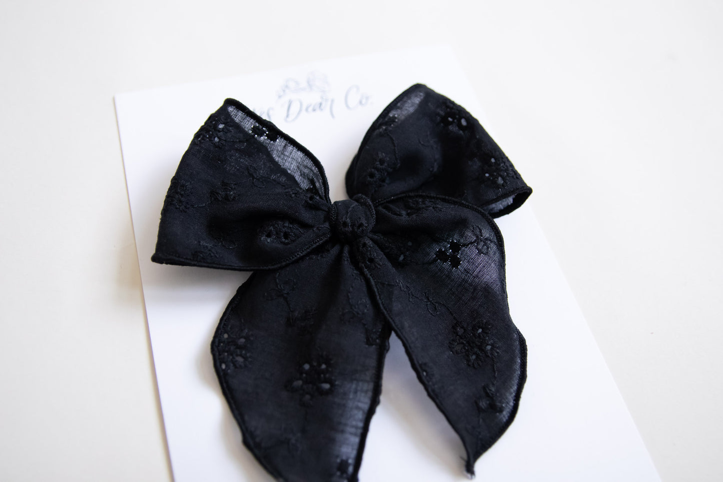 Black Eyelet | Whimsy