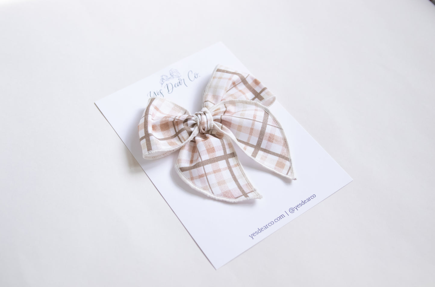 Brown Gingham | Whimsy