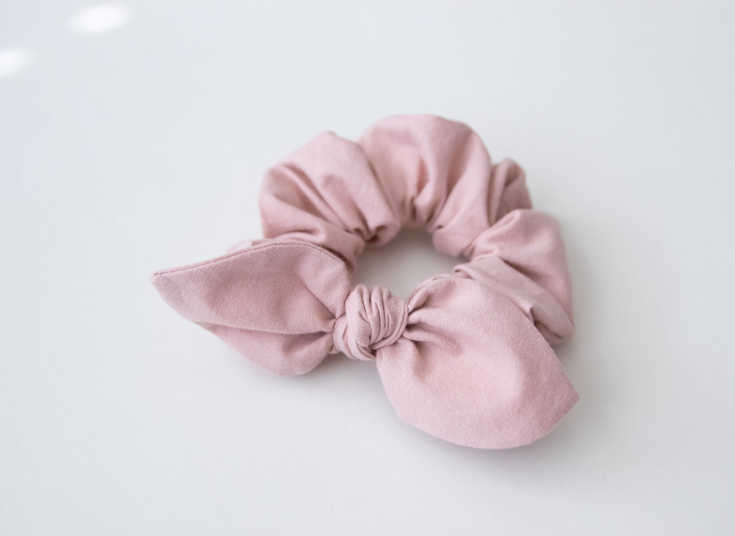 Dusty Rose | Bow Scrunchie