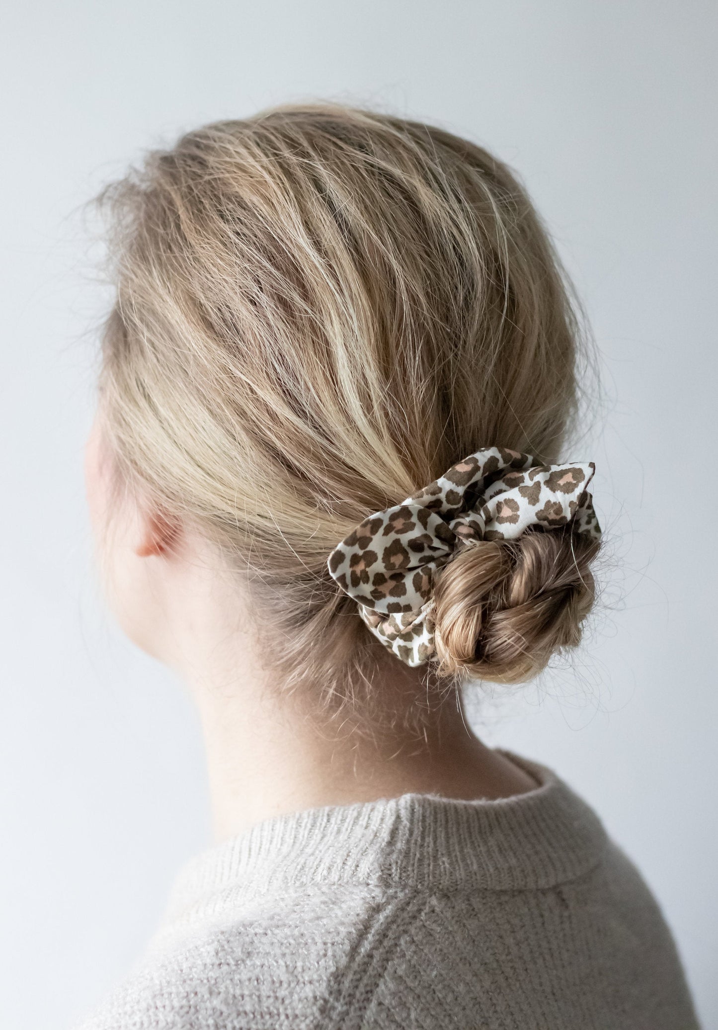 Dusty Rose | Bow Scrunchie