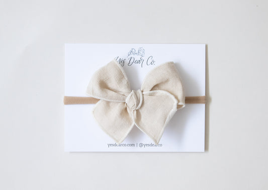 Oat Linen | Petite Whimsy