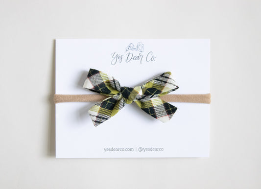 Green Plaid | Midi School Girl