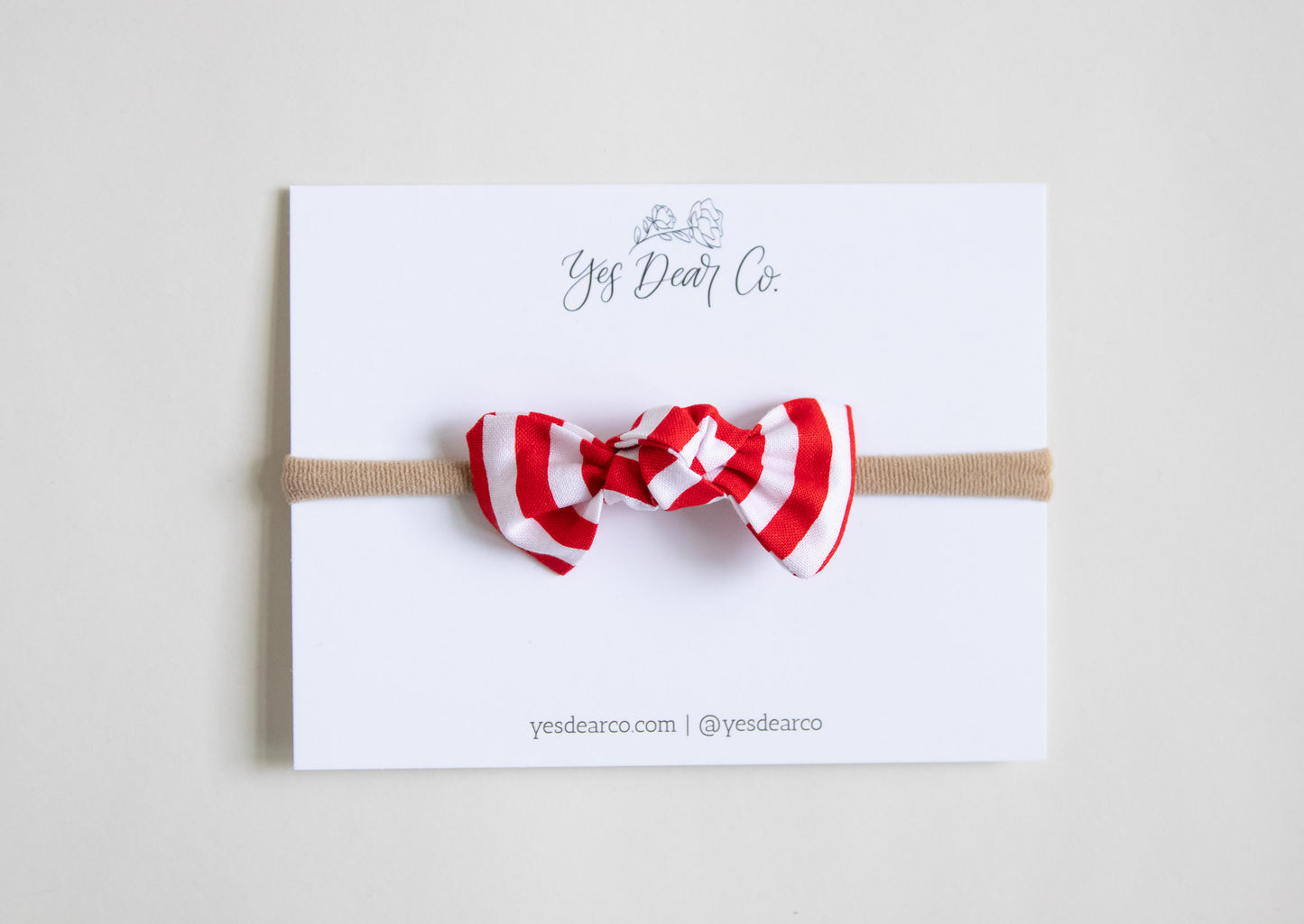 Candy Cane| Knot Bow