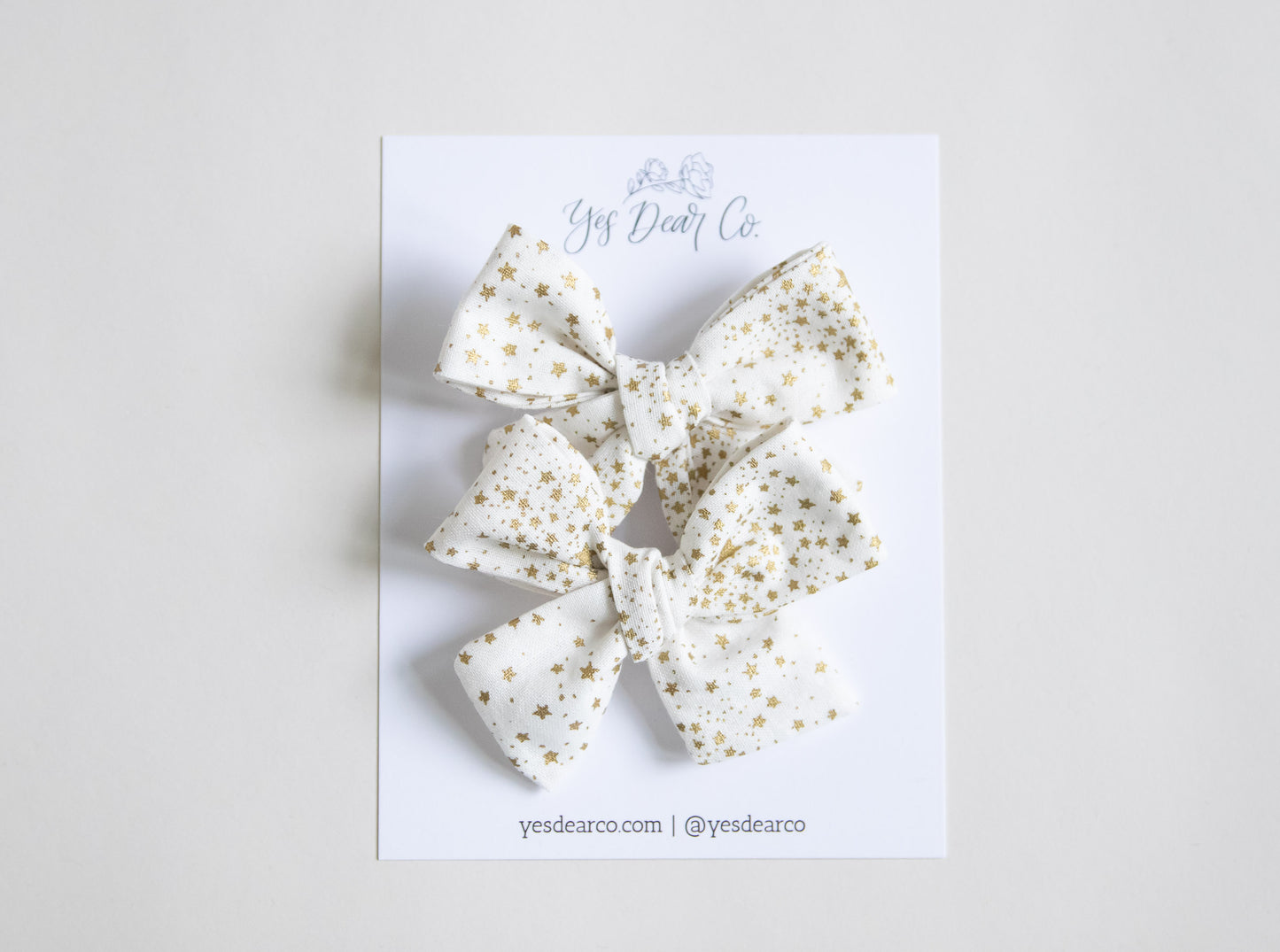 Starry Night | Pigtail Bows