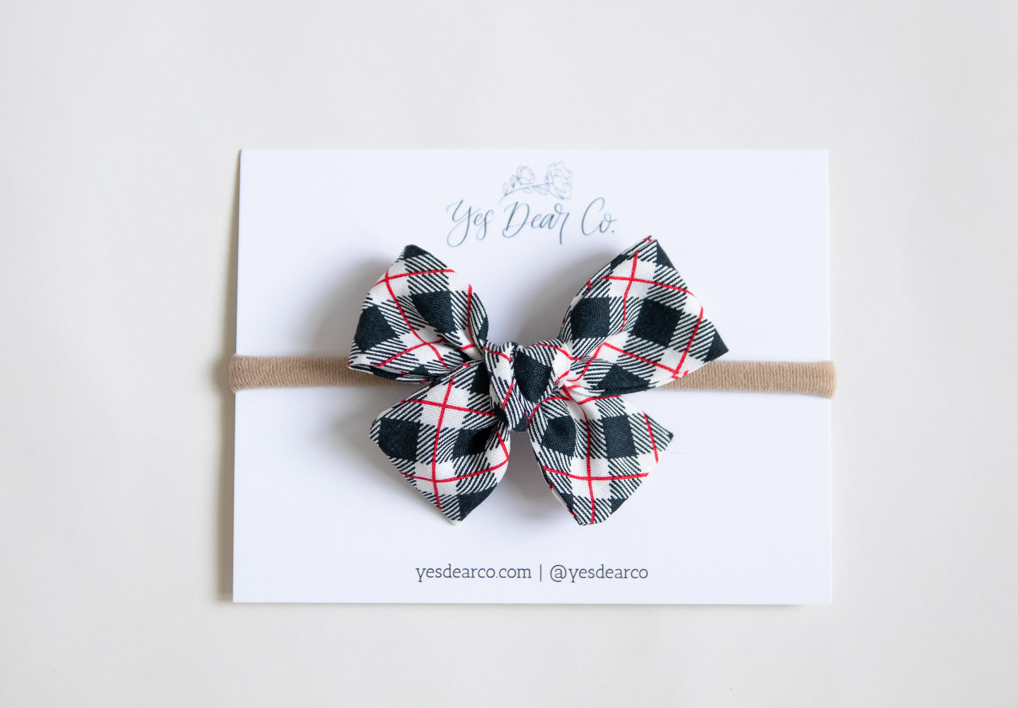 Holiday Check | Small Pinwheel