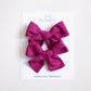 Berry | Pigtail Bows