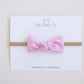 Pink Sparkles | Knot Bow