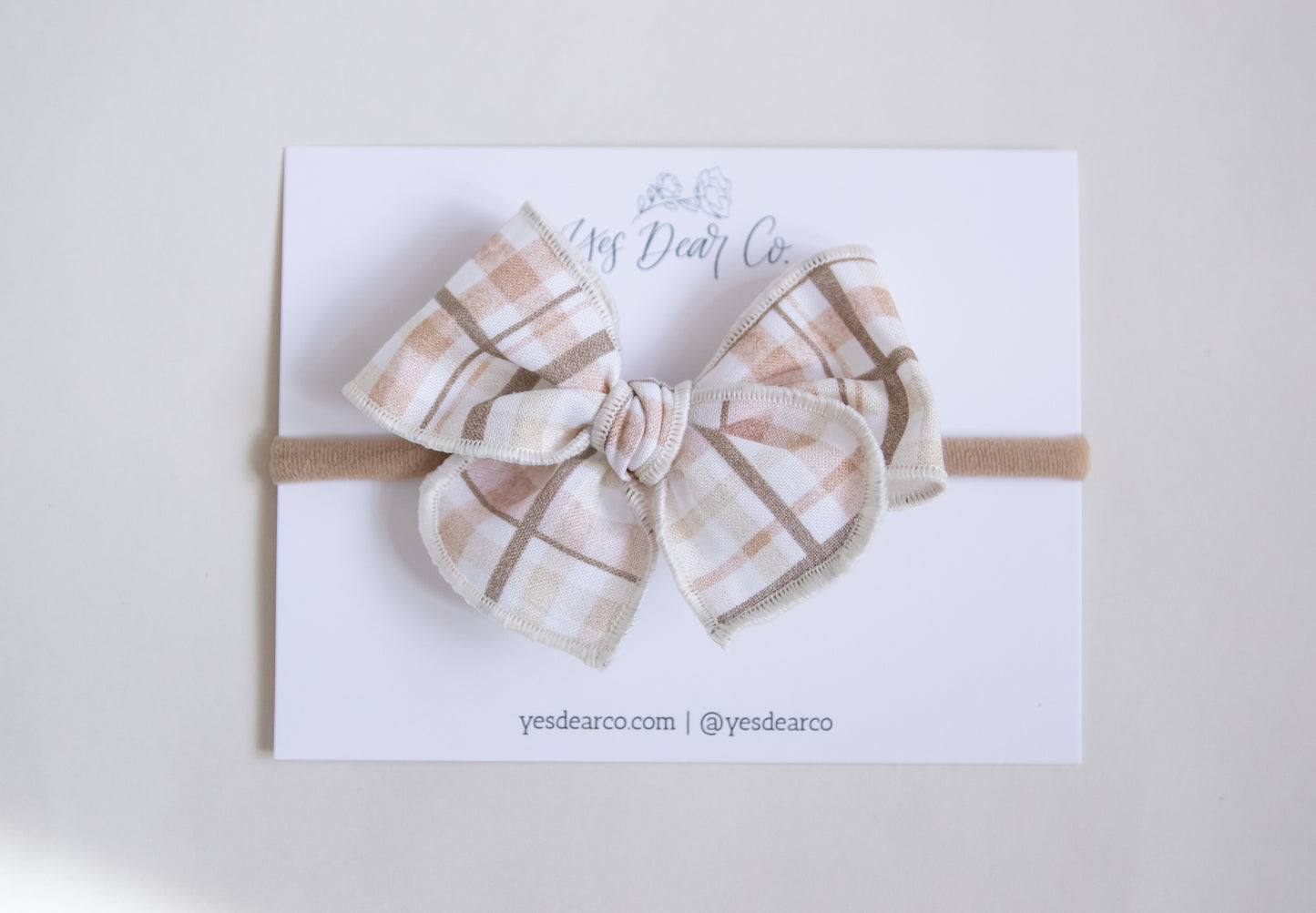 Brown Gingham | Petite Whimsy