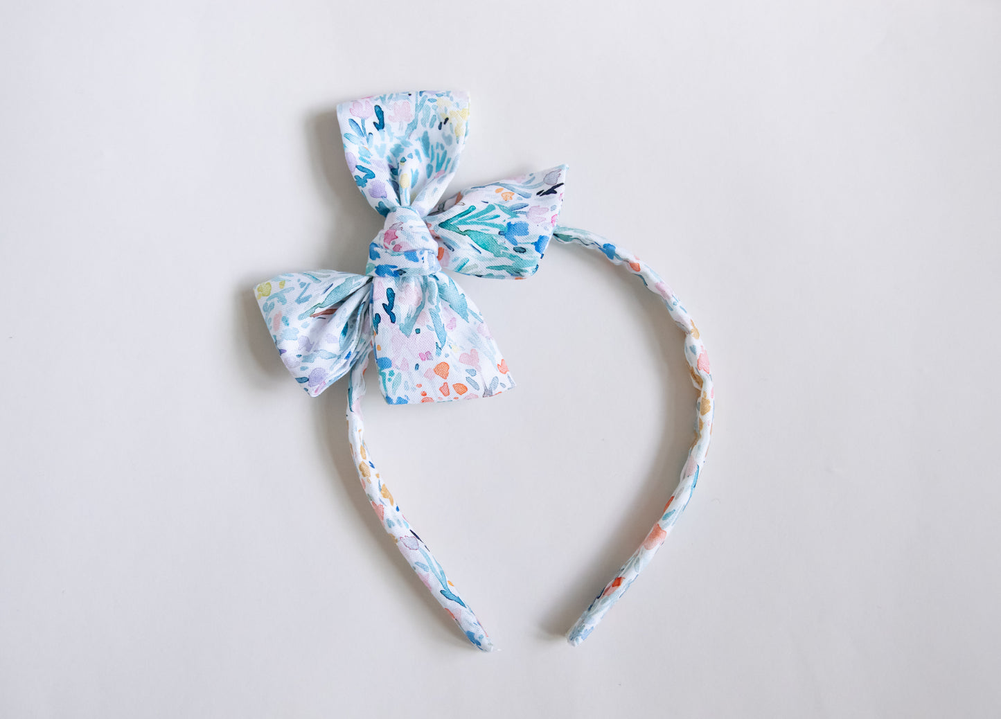 Blue Watercolour | Hard Headband