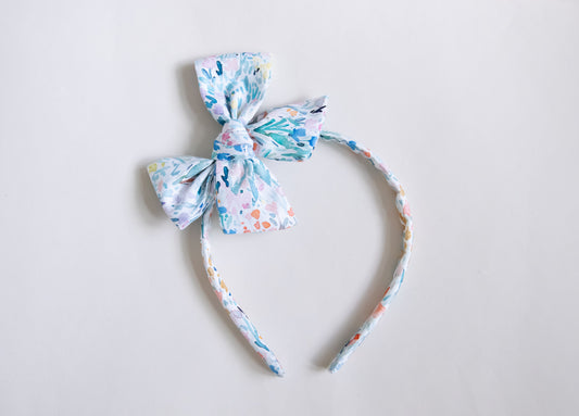 Blue Watercolour | Hard Headband