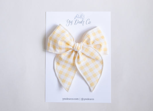 Yellow Gingham | Whimsy