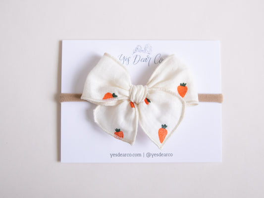 Carrots Muslin | Petite Whimsy