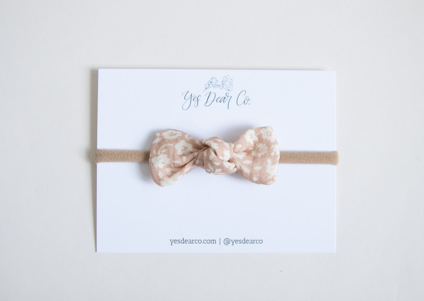 Soft Blooms | Knot Bow
