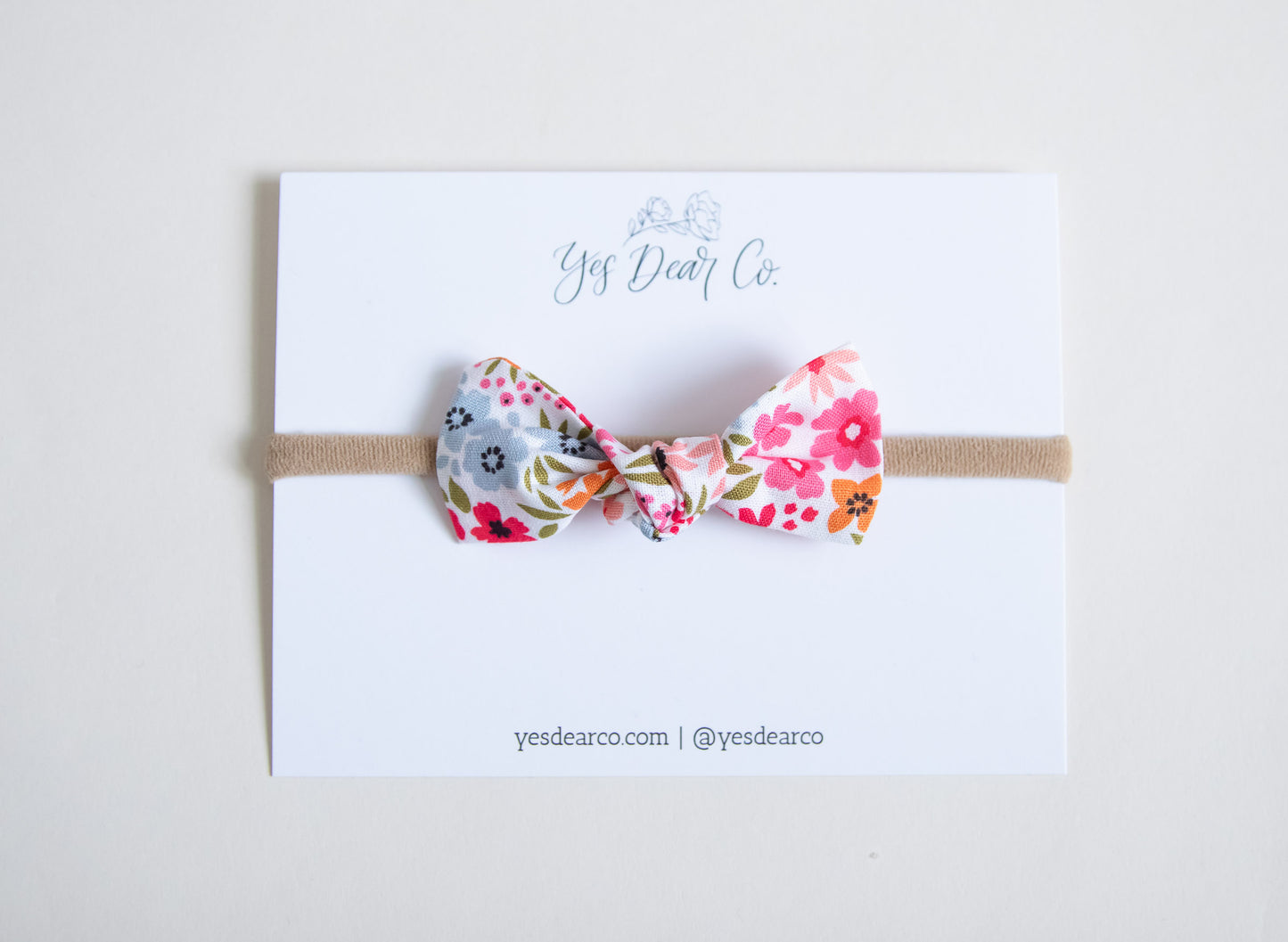 Bright Blooms | Knot Bow