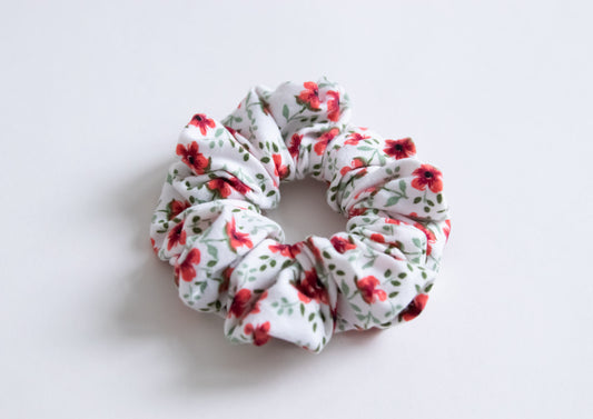 Poppy Floral | Scrunchie