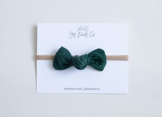 Green Cord | Knot Bow