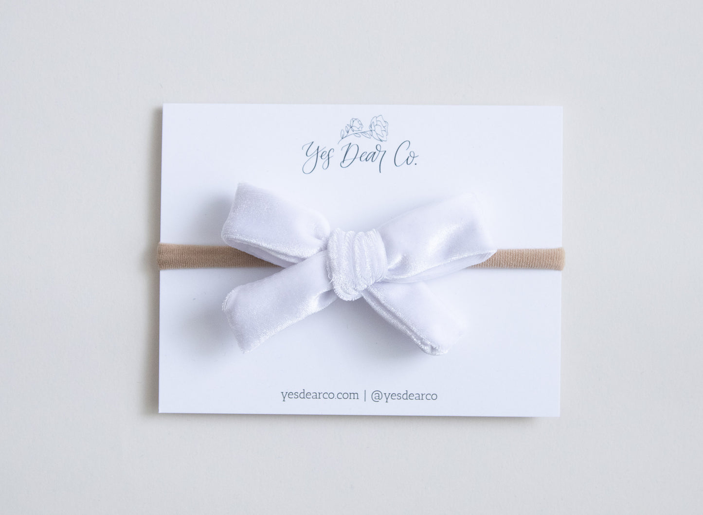 Bright White Velvet | School Girl