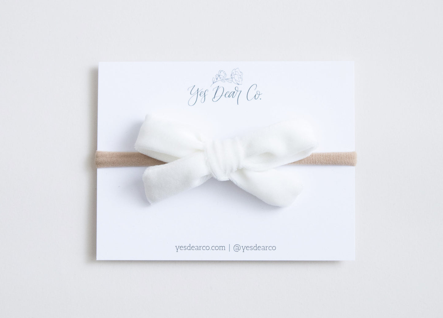 Cream Velvet | School Girl