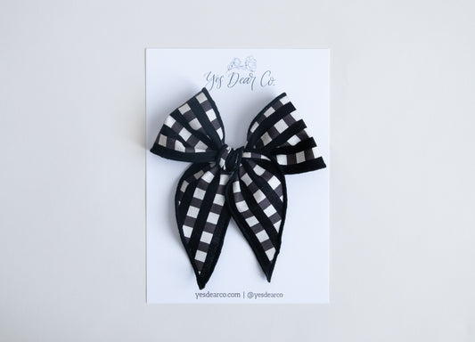 Black Check | Whimsy