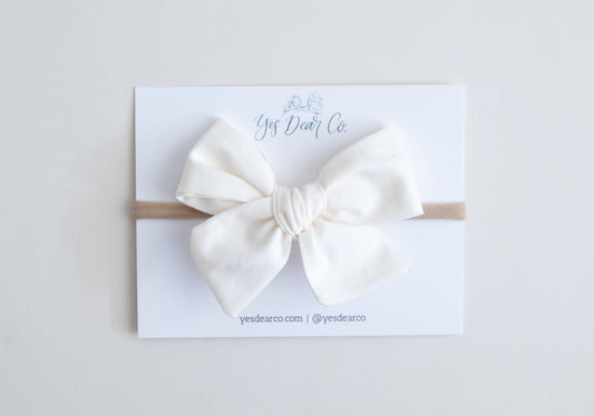 Ivory | Large Pinwheel