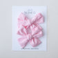 Perfectly Pink | Pigtail Bows