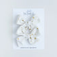 Gold Stars | Pigtail Bows
