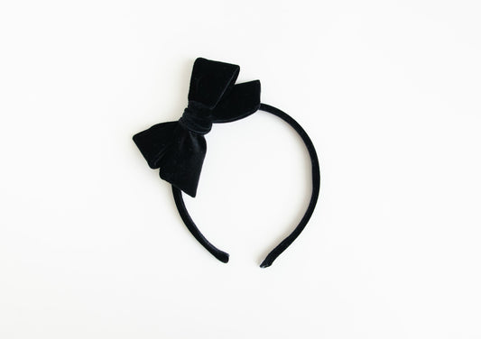 Black Velvet | Hard Headband