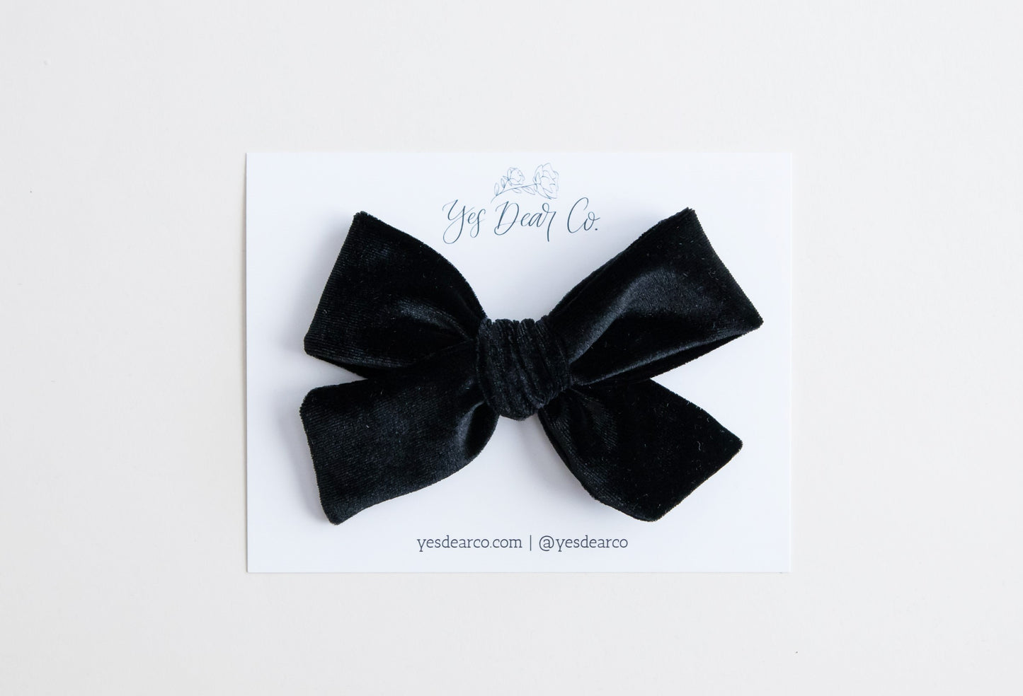 Black Velvet | Large Pinwheel