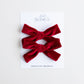 Red Velvet | Pigtail Bows