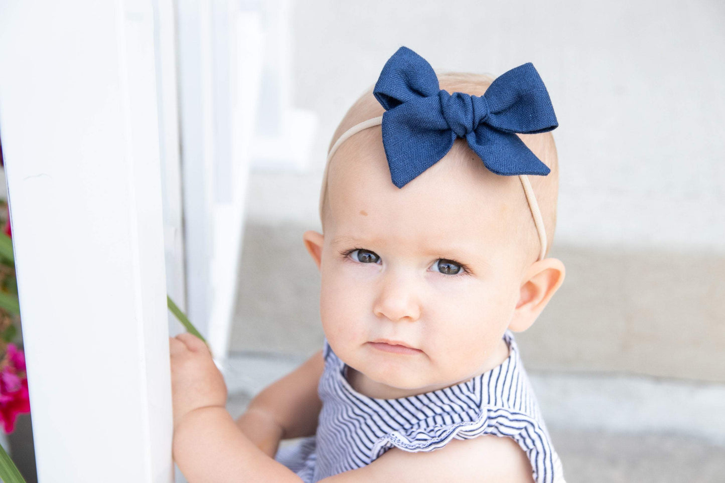 White Linen | Large Pinwheel