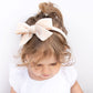 Bright White Velvet | Hard Headband